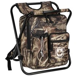 Chillin' 24-Can Cooler Bag Stool - Camo