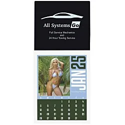 Swimsuit Stick Up Calendar - Rectangle