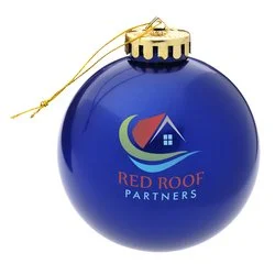 Round Shatterproof Ornament - Translucent - Full Colour