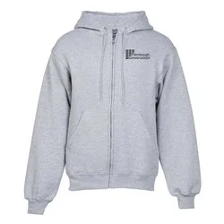 Fruit of the Loom Supercotton Full-Zip Sweatshirt - Screen