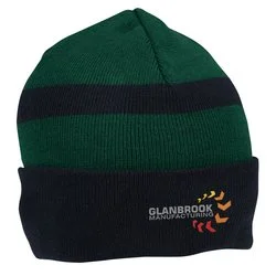 Two-Tone Cuffed Toque