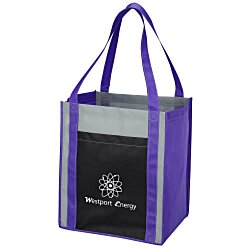 Colour Combo Grocery Pocket Tote