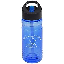 Line Up Bottle with Two-Tone Flip Straw Lid - 20 oz