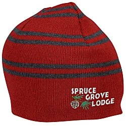 Multi-Stripe Knit Beanie