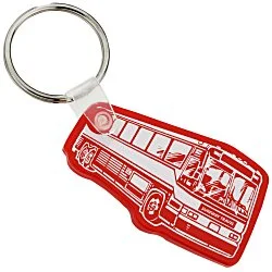 Bus Soft Keychain - Translucent