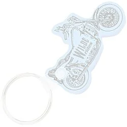 Motorcycle Soft Keychain - Translucent