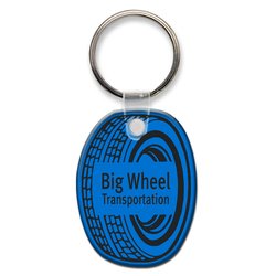 Tire Soft Keychain - Translucent