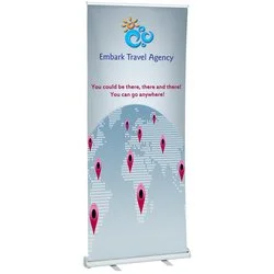 Value Retractable Banner Display - 33-1/2"