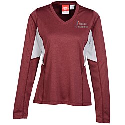 Excel Performance Long Sleeve Warm Up Shirt - Ladies' - Embroidered