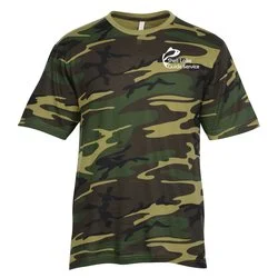 Euro Spun Cotton T-Shirt - Men's - Camo - Screen