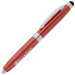 Hugo Stylus Metal Pen with Flashlight