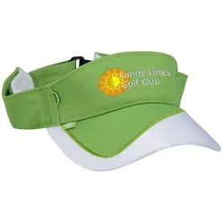 Fairway Wicking Golf Visor with Tee Holder