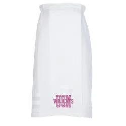 Waffle Weave Spa Wrap - White