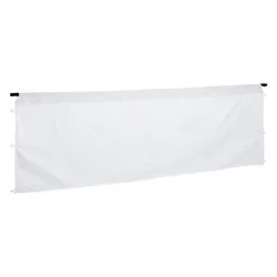 Deluxe 10' Event Tent - Half Wall Kit - Blank