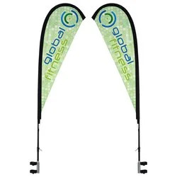 Deluxe 10' Event Tent - Sail Sign Banner - Two Sided