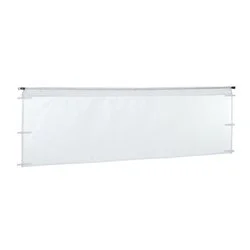 Standard 10' Event Tent - Mesh Half Wall Kit - Blank