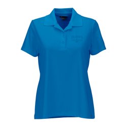 Greg Norman Play Dry Performance Mesh Polo - Ladies' - Laser Etched