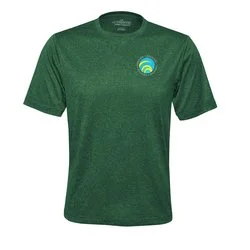 Pro Team Heathered Performance Tee - Men's - Embroidered