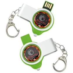Swivel Light USB Drive - 2GB