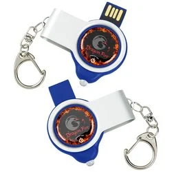 Swivel Light USB Drive - 8GB