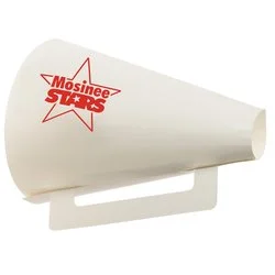 Megaphone - Round - 8" - White