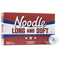 Noodle Long & Soft Golf Ball - 15 Pack