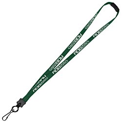 Lanyard with Neck Clasp - 5/8" - 32" - Metal Swivel Snap Hook
