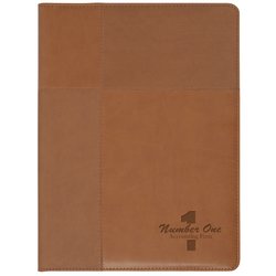 Duo Textured Tuscany Padfolio with Notepad