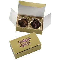 Truffles - 2-Pieces - Gold Box