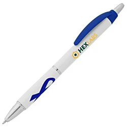 Awareness Ribbon Grip Pen - Full Colour