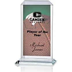 Aspire Starfire Glass Awards - 9" - Full Colour