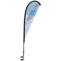 Premium 10' x 15' Event Tent - Sail Sign Banner Kit-One Sided