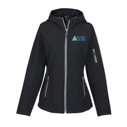 Coal Harbour Essential Hooded Soft Shell Jacket - Ladies'
