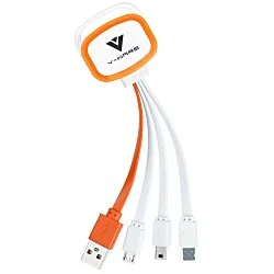 Flashing 3-in-1 Charging Cable