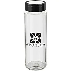 Glass Wide Mouth Water Bottle - 20 oz.