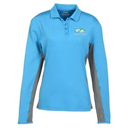 FILA Newport Performance Long Sleeve Polo - Ladies'