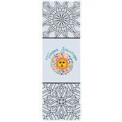 Colouring Bookmark - Geometric