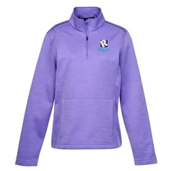 Newbury Melange Fleece 1/4-Zip Pullover - Ladies'