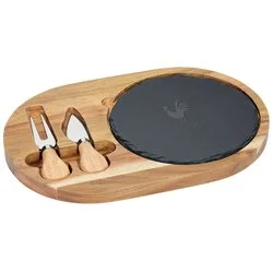 Slate Cheese Board Set