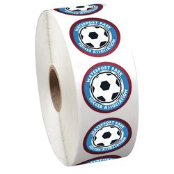Full Colour Sticker by the Roll - Circle - 1-1/4"