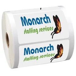 Full Colour Sticker by the Roll - Rectangle- 2-3/8" x 3-3/4"