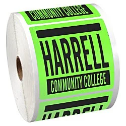 Sticker by the Roll - Square - 3-1/2" x 3-1/2"