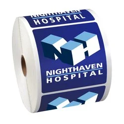 Full Colour Sticker by the Roll - Square - 3-1/2" x 3-1/2"