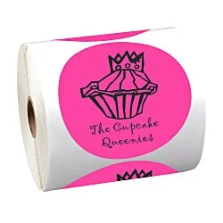 Sticker by the Roll - Circle - 3-3/4"