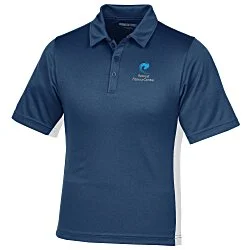 Side Swipe Colour Block Performance Polo - Men's - 24 hr