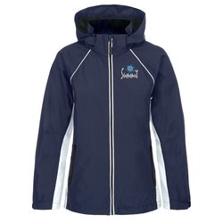 Chambly Colour Block Lightweight Hooded Jacket - Ladies' - 24 hr