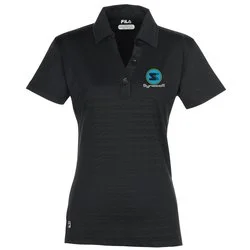 FILA Catania Textured Performance Polo - Ladies'