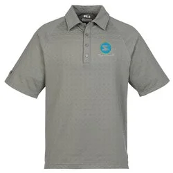 FILA Trento Textured Performance Polo - Men's