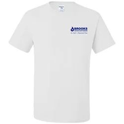 Jerzees Dri-Power 50/50 T-Shirt - Men's - White - Screen