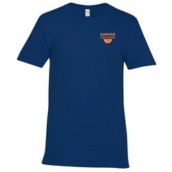 Fruit of the Loom Sofspun T-Shirt - Men's - Colours - Embroidered
